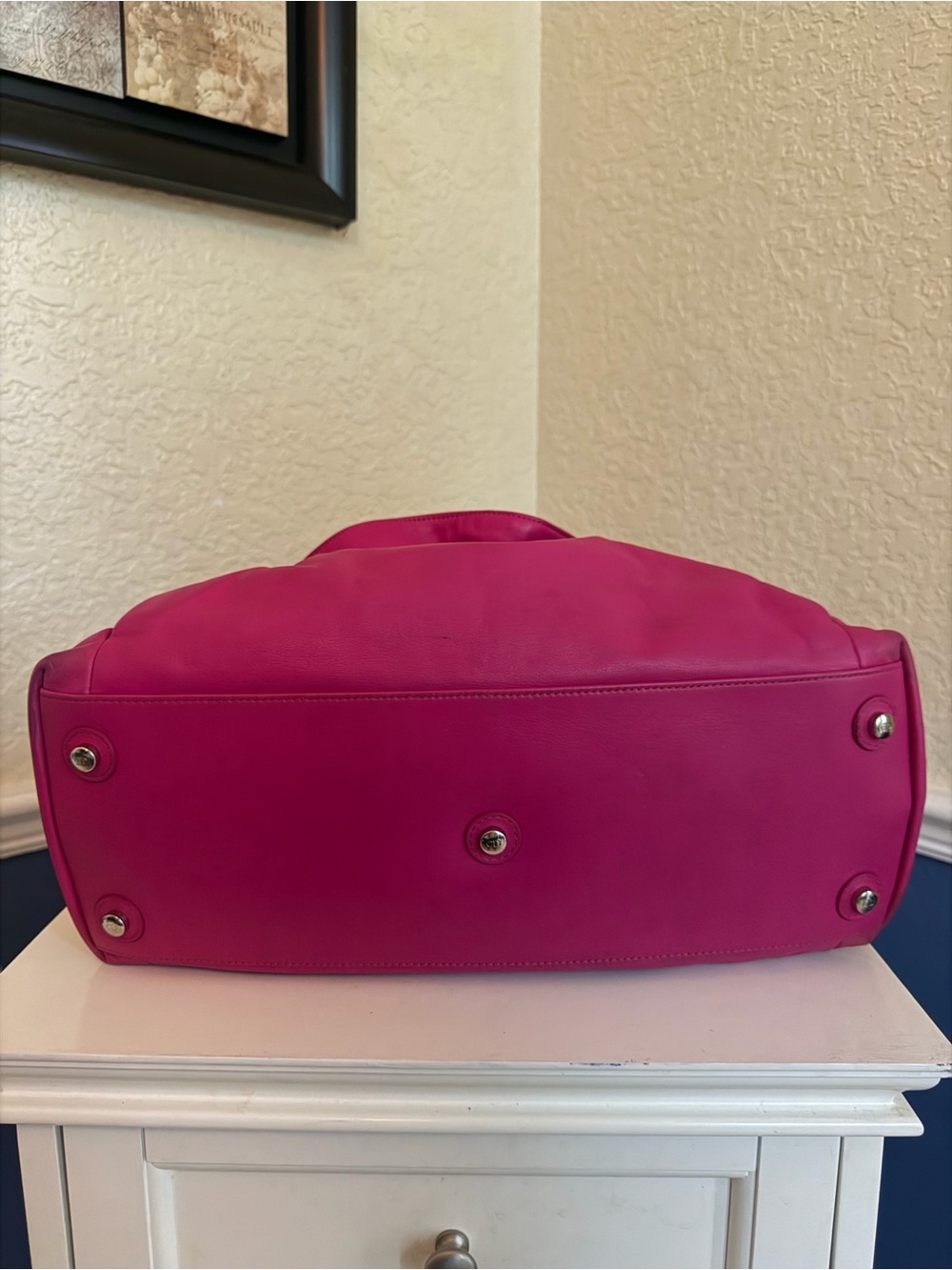 Dior “Le Trente” Pink Lambskin Leather Shoulder Bag Handbag & COA - Picture 13 of 16